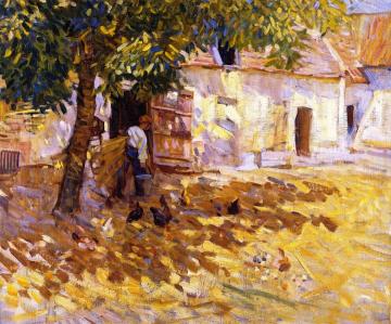 Feeding Time Artwork by Helen Galloway McNicoll