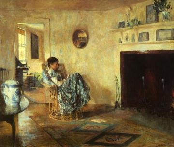 Rainy Day Artwork by Frank Weston Benson