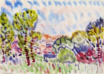 Trees #5 Artwork by Charles Demuth