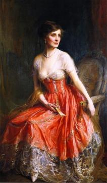 Mrs. Archie Graham, Née Dorothy Shuttleworth Artwork by Philip Alexius de Laszlo