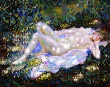 Sunspots Artwork by Frederick Carl Frieseke