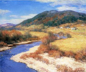 Indian Summer, Vermont Artwork by Willard Leroy Metcalf