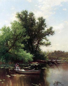 Drifting Artwork by Alfred Thompson Bricher