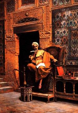 The Scribe Artwork by Ludwig Deutsch