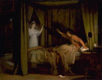 Speak! Speak! Artwork by Sir John Everett Millais