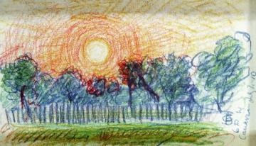 Canarsie, New York Artwork by Oscar Bluemner