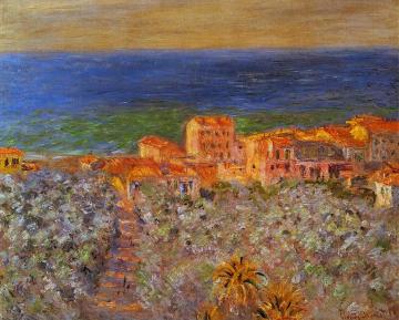 Burgo Marina At Bordighera Artwork by Claude Oscar Monet