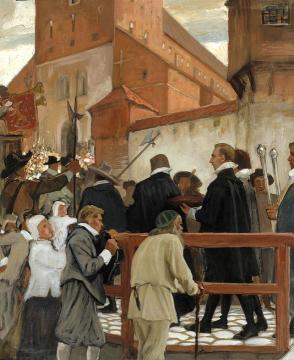 Inauguration Of The Turku Academy. Part 1 Artwork by Albert Edelfelt