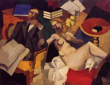 Married Life Artwork by Roger de la Fresnaye