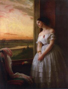 Reverie - Sunset Musings Artwork by George Cochran Lambdin