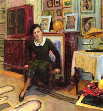 The Countess Lanskoy Artwork by Edouard Vuillard