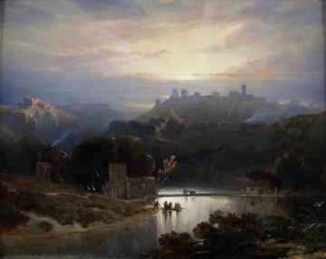 The Castle of Alcalá de Guadaíra Artwork by David Roberts