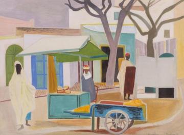 Tunis Artwork by Aage Storstein