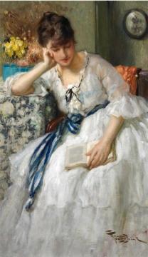 A Quiet Moment Artwork by Fernand Toussaint