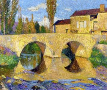 The Pont de la Bastiide-du-Vert Artwork by Henri Martin
