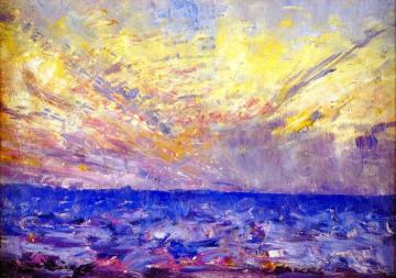 Setting Sun Artwork by Frederick McCubbin