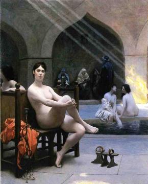 The Women's Bath Artwork by Jean Leon Gerome