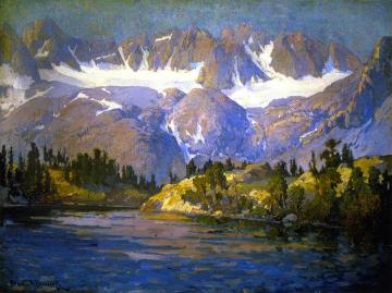 Summit Lake Artwork by Franz Bischoff