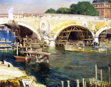 The Bridge Builders Artwork by Alson Skinner Clark