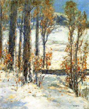 Winter In Bucks County, Pennsylvania Artwork by Paul Bernard King