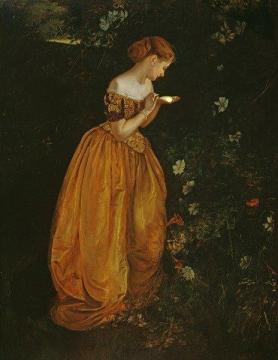 Glow Worm Artwork by Annie Swynnerton