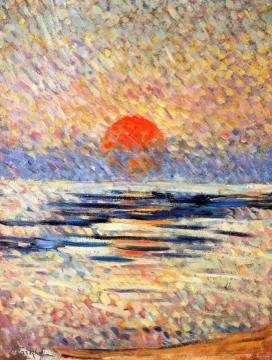 Impression in Soulac sur Mer Artwork by Nicolas Tarkhoff