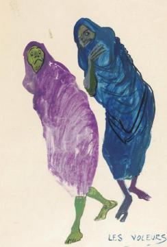 The Thieves (Les voleurs) Artwork by Edy Legrand