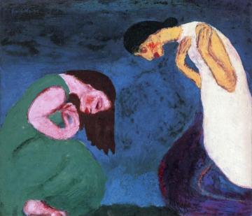 Annunciation Artwork by Emil Nolde