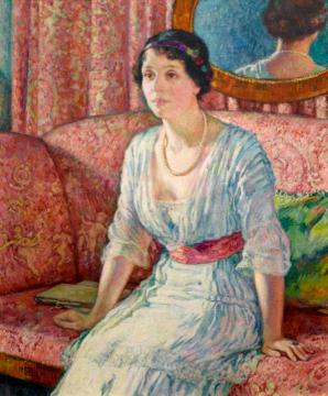 Portrait of Margarethe Kühlmann-Stumm Artwork by Theo van Rysselberghe