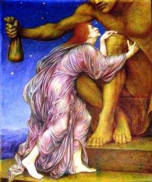 The Worship of Mammon Artwork by Evelyn de Morgan