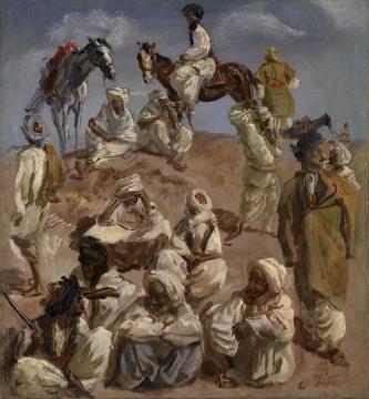 Afghans Artwork by Alexander Evgenievich Yakovlev