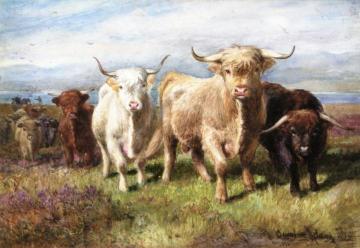 The Island Herd Artwork by Joseph Denovan Adam