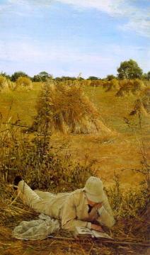 Ninety-four Degrees In The Shade Artwork by Sir Lawrence Alma Tadema