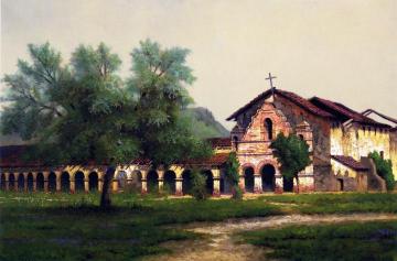 Mission San Antonio De Padua Artwork by Edwin Deakin