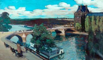 The Seine, Paris Artwork by Alexander Jamieson