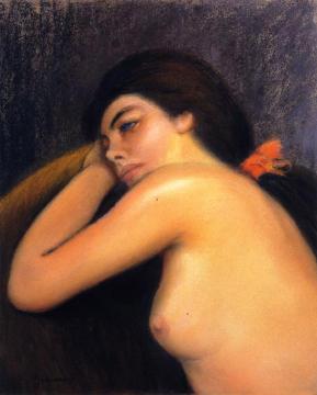 Torso of a Young Woman Artwork by Federico Zandomeneghi