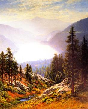Donner Lake Artwork by Raymond Dabb Yelland