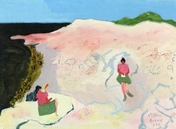 Sketchers By The Sea Artwork by Milton Avery