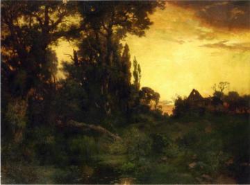 Twilight Artwork by Thomas Moran