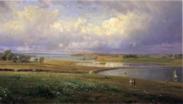 Mackerel Cove, Jamestown, Rhode Island Artwork by William Trost Richards