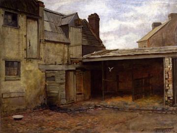 Old Stables Artwork by Frederick McCubbin