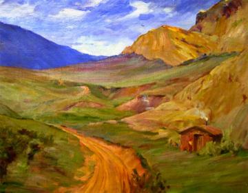 Home of the Outlaw Artwork by Jean Mannheim