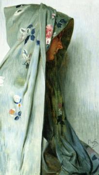 Solitude Artwork by Alfons Maria Mucha