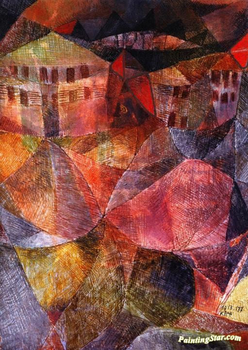 The Hotel Artwork by Paul Klee