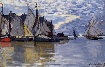 Sailboats Artwork by Claude Oscar Monet