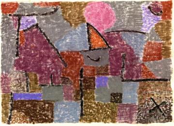 Scenery near Pasch Artwork by Paul Klee