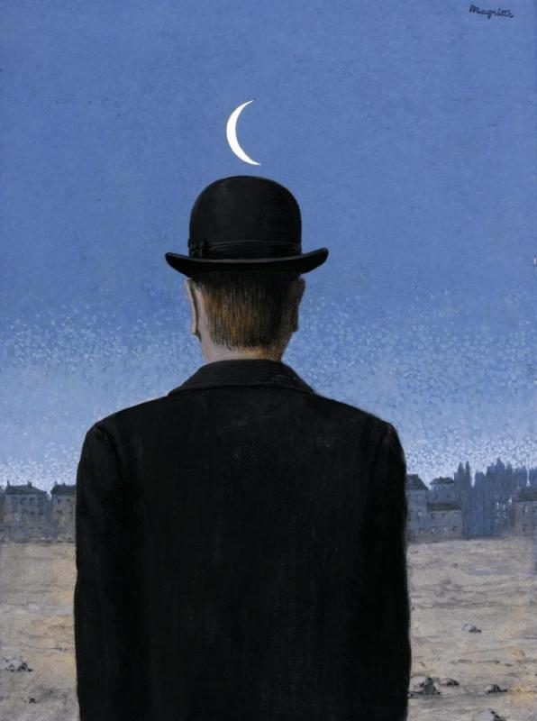 Le Maître D'École Artwork by Rene Magritte