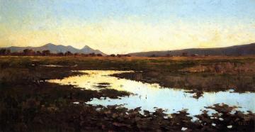 Marsh at Sunset Artwork by Amedee Joullin