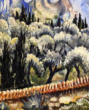 Olivenbaume, Mausanne, Cassis Artwork by Paul Kleinschmidt