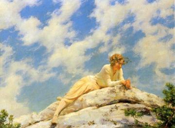 Ragged Clouds Artwork by Charles Courtney Curran